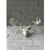 Dekoratif Geyik Başı Heykel 25 cm Modern Minimal Tasarım