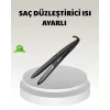 Dijital Ekranlı Isı Ayarlı Saç Düzleştirici –  Titanyum Plaka, Seyahat Dostu Tasarım