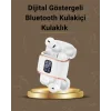 Dijital Göstergeli Bluetooth Kulakiçi Kulaklık – 4’lü Paket, Gürültü Engellemeli