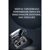 Dijital Göstergeli Powerbank Bluetooth Kulaklık ve Yeni Nesil Amoled Ekran Akıllı Saat