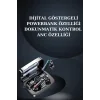 Dijital Göstergeli Powerbank Bluetooth Kulaklık ve Yeni Nesil Amoled Ekran Akıllı Saat