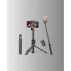 Dikey ve Yatay Çekim Destekli Selfie Stick Tripod