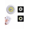 Dolap Işığı Mutfak Rafı Işığı Uzaktan Kumandalı 3 Lü Spot Led Lamba