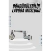 Dönebilen Musluk Başlığı Akrobat Mutfak Banyo Musluk Ucu Başlığı Oynar Başlıklı