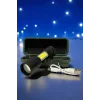 El Feneri Led USB Şarjlı Zoom Mini Led Işık Acil Durum Feneri