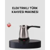 Elektrikli Türk Kahvesi Cezvesi 800W Kablosuz Döner Tabanlı