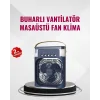 Enerji Tasarruflu Sessiz Çalışan Taşınabilir Soğutma Fanı