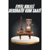 Eyfel Kuleli Kum Saati Dekoratif Hediyelik Eşya Retro Eyfel Kulesi
