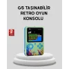 G5 Taşınabilir Retro Game Box 500 Oyunlu Şarjlı Mini Oyun Konsolu