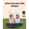Görüntülü Walkie Talkie Çocuklar İçin Video İnterkomlu Oyuncak