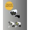 Güneş Enerjili LED Lamba + Güvenlik Kamerası Görünümlü– 5-8 m Hareket Algılamalı, Beyaz Işık