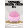 Hassas Ciltlere Özel Titreşimli Yüz Temizleme ve Masaj Aleti