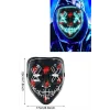 Işıklı Led Maske Parti Eğlence Maskesi Hallowen Neon Maske
