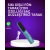 İyon Teknolojili Düzleştirici Tarak – 20 Saniyede Isınır