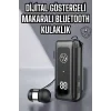 Kablolu Makaralı Bluetooth Kulaklık Uzun Pil Ömrü Dijital Göstergeli