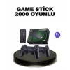 Kablosuz 4K Retro Atari Game Stick – 2 Kollu, 20000 Hazır Oyun