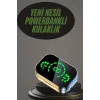 Kablosuz Bluetooth Kulaklık Çift Telefon Destekli Powerbankli Dijital Göstergeli