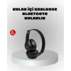 Kablosuz Bluetooth Kulaklık – TF Kart, AUX, Mikrofonlu, Suya Dayanıklı, 10m Menzil