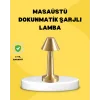 Kablosuz LED Masa Lambası 1800mAh 3 Renk Aydınlatma Dokunmatik