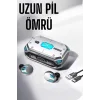 Kablosuz Powerbankli Oyuncu Kulaklığı Gürültü Önleyici