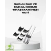Kablosuz Profesyonel Tıraş Makinesi – Şarjlı, 60 Dakika Kullanım Süreli, Çelik Bıçaklı, Sessiz Motor