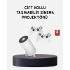 Kablosuz Projeksiyon Cihazı 4K Destekli HDMI USB Oyun Uyumlu