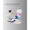 Kablosuz Şarj İstasyonu 4’ü 1 Arada iPhone Watch ve AirPods Uyumlu