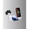 Kablosuz Şarj İstasyonu 4’ü 1 Arada iPhone Watch ve AirPods Uyumlu