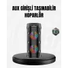 Kablosuz Stereo Hoparlör USB + SD Kart + AUX Destekli Bluetooth 5.0