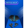Kadınlar İçin Dokunmatik Ekran Akıllı Saat ve Gamer Kablosuz Bluetooth Kulaklık ANC Özelliği