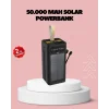 Kamp ve Outdoor Kullanıma Uygun Güneş Panelli Powerbank