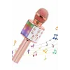 Karaoke Mikrofon Bluetooth Bağlantılı Aux Girişli Uzun Pil Ömrü Yüksek Ses Kaliteli
