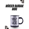 Karıştırıcı Özellikli Mikser Kupa Bardak Kompakt Taşınabilir Mug