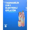 Kaş ve Yüz Epilation Aleti – Kolay Kullanımlı, Portatif Shaver USB Şarjlı