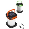Katlanabilir Kamp Lambası Akordiyon Lamba Şarjlı 3 Kademeli Solar