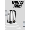 Kettle C F Tipi 220-240V Paslanmaz Çelik Elektrik Kablolu Otomatik Kapanma