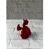 Kırmızı Ejderha Biblo 12 cm Dekoratif Fantastik Obje Hediyelik Süs Eşyası