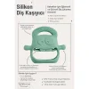 Koyu Yeşil Bebek Silikon Diş Kaşıyıcı