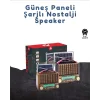 KTF-1428 Taşınabilir Güneş Enerjili Bluetooth Radyo Hoparlör – Şarjlı, Radyo, MP3, AUX Girişli