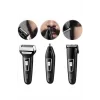 Kulak Burun Kıl Kesme Ense Yanak Tıraş Seti 3 Başlıklı Profesyonel