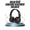 Kulak Üstü Bluetooth Kulaklık Yüksek Ses Kaliteli Ayarlanabilir