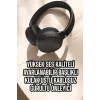 Kulak Üstü Kablosuz Bluetooth Kulaklık Gürültü Önleyici Ayarlanabilir