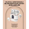 Kulakiçi Bluetooth Kulaklık V5.3 – 4’lü Set, Dijital Ekranlı, Gürültü Engelleme