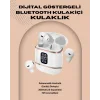 Kulakiçi Bluetooth Kulaklık V5.3 – 4’lü Set, Dijital Ekranlı, Gürültü Engelleme