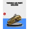 Kutlamalara Renk Katan LED Işıklı Parti Gözlüğü