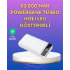 Lightning ve Type-C Girişli 50000mAh Powerbank