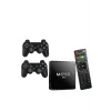 M8 PRO Mini 2.4G 10K ultra HD 64 GB TV BOX Android TV GAME BOX  2 Adet Oyun Konsolu