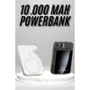 Magsafe Hızlı Şarj 10.000 Mah Wireless Şarj Powerbank Android ve İOS Uyumlu