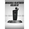 Makaralı Bluetooth Kulakiçi Yaka Kulaklığı Kablosuz Kulaklık