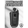 Makaralı Bluetooth Kulaklık Kulak İçi Android iOS Uyumlu Titreşimli